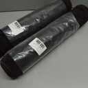 2 x TOONOW Indoor Doormats Front Door Mat,32 "x17, Low-Profile Machine Washable Kitchen Rug, Absorbent Mud Half Round Entrance Mat for Outdoors, Entryway, Patio, Bedroom,Purple