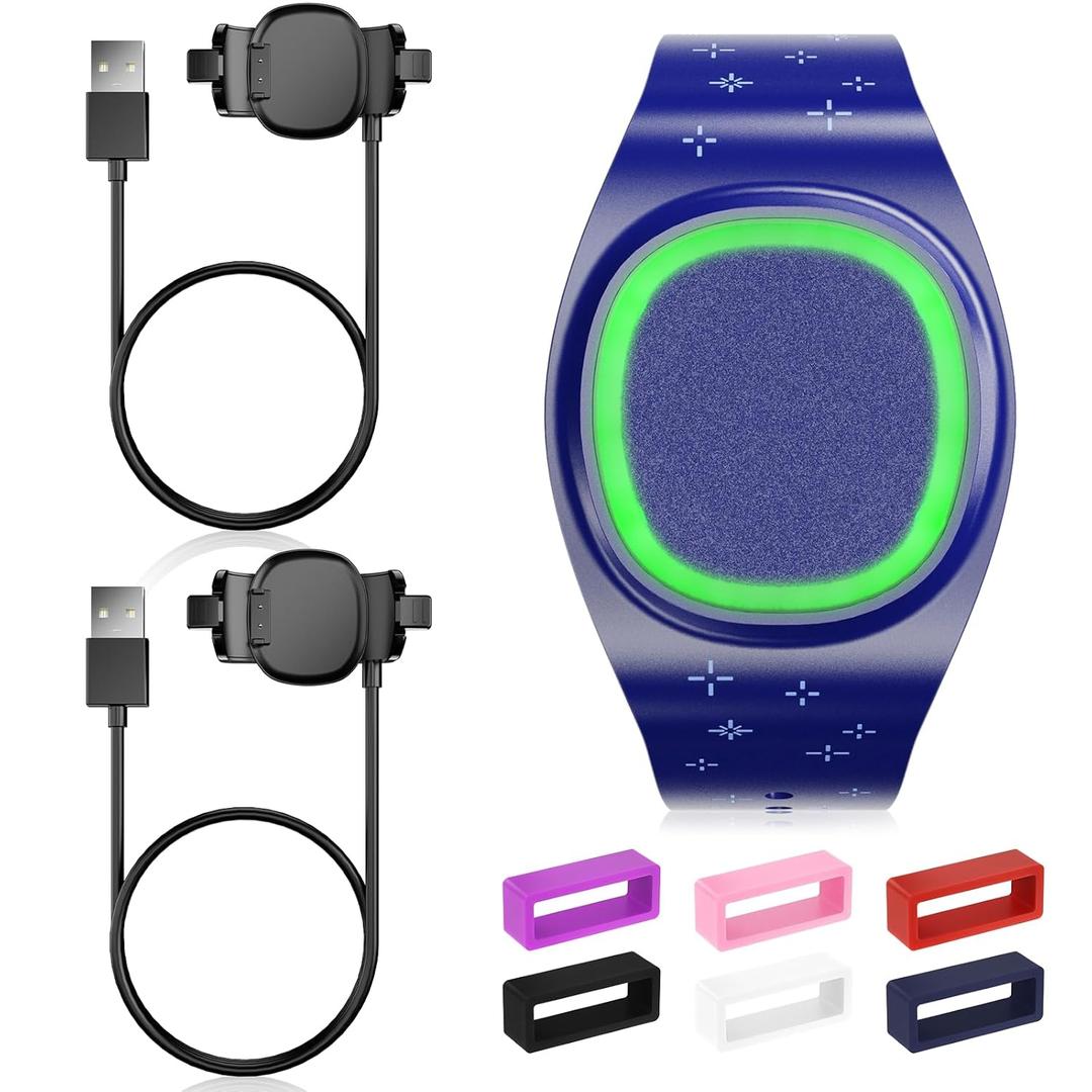 2 Pack Compatible with Disney-Magic Band Plus Charger, 3.3ft Replacement Charger Only Compatible with Disney-Magic Band+, Black