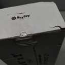 VeyFey Silverware Tray for Drawer, Stackable Kitchen Bamboo Drawer Organizer 12" x 6" x 2" Set of 2