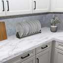 Abyssaly Marble Contact Paper for Countertops 23.6" x 118", White Gray Faux Marble Wallpaper Peel and Stick, Self Adhesive Removable Wall Paper for Kitchen Backsplash