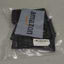 Tarpop 3 Pair Ankle Compression Sleeves for Kids Ankle Brace Compression Sleeves Foot Arch Sock for Girls Sports Running Dance Fitness Gymnastics(Black,Large)