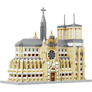 GOTIMON Micro Mini Notre Dame Cathedral Building Block Set, Famous Architecture, 2908 Pieces, Gifts for Kids and Adults