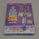 Dan&Darci DIY Clay Geode Wind Chime Craft Kit for Kids - Crafts for Girls Ages 8-12 - 6 7 8 9 10 Year Old Girl Birthday Gifts - Gift Ideas - Kid Art Kits Toys for Boys Age 8-10