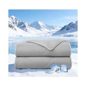 HLLBLL® Cooling Comforter, Ultra Cold Fiber Technology, All-Season Lightweight Blanket to Quickly Cool Down,Deep Sleep Throughout The Night