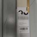 Persilux Custom Blackout Roller Blinds with Texture Fabric - UV Protection, Thermal Insulated, Cordless, For Home and Office Windows, Bluish Grey 42*72