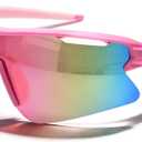 SEKKAF Polarized Sports Sunglasses for Men Women and Youth, UV400 Protection Ideal for Cycling Baseball Fishing Golf Running
