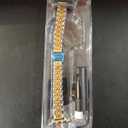 MioHHR Slim Metal Band Compatible with Apple Watch Band 42mm(Series 11 10) 41mm(Series 9 8 7) 40mm(Series 6 5 4 SE3/ 2/ 1) 38mm(Series 3 2 1), Stainless Steel iWatch Bands for Women, Silver/ Gold