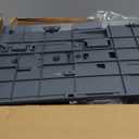 Kids Toys for 3 4 5 6 Years Old Boys, 29.5'' Large City Action Toddler Playset with Lights Sounds, Police & Fire Station Transform Track Toy with 4 Cars, Helicopter, Walkie-Talkie, Gifts for Boy Girl