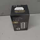 Stackable Stainless Steel Coffee Mugs, Coffee Cups Set of 4 with Spoons & Stand, 250ml Cup Cups for Drinks Latte Cappuccino Tea, 4 pcs set Coffee Cup