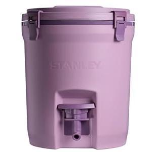 Stanley Adventure Fast Flow Water Jug 2 Gallon | Leakproof Ice Water Dispenser | Insulated Beverage Cooler | Easy Pour Spigot and Latched Foam Lid | BPA-Free | Lilac Stanley Adventure Fast Flow Water Jug 2 Gallon | Leakproof Ice Water Dispenser | Insulated Beverage Cooler | Easy Pour Spigot and Latched Foam Lid | BPA-Free | Lilac