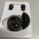 Invisible Mini Earbuds Wireless Bluetooth, Low Profile Micro Smallest Tiny Discreet Hidden Earbuds for Work, Small Headphones, Invisible Sleep Wireless Earphone IPX5 Waterproof for Small Ear Canals (Black)