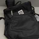 Mobile Dog Gear, Dog Travel Bag, Drop Bottom Week Away Backpack for Medium and Large Dogs, Includes 2 Lined Food Carriers and 2 Collapsible Dog Bowls, Black