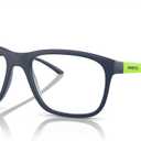 ARNETTE Men's An7239 Wobani Square Prescription Eyewear Frames (Wobani Matte Blue)