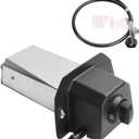 Ooni Karu 12/2/12G Gas Burner - 28mbar Propane Gas Burner For Ooni - Includes Gas Regulator and Hose, Pizza Oven Gas Burner Attachment, Gas Converter, Pizza Oven Accessories