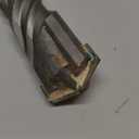 Concrete Drill Bit lengthening 1pcs 1-1/4" X 18"-16" Cross-Type Double Thread Carbide Material Suitable for Concrete, Brick, Cement Walls, Stone, Extra Long Hammer Drill Bits for Concrete