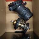 A-Premium Engine Coolant Thermostat Housing Assembly with Seal Compatible with Volkswagen Jetta, Jetta City, Passat, Golf, Tiguan, Beetle, CC, Eos, GTI & Audi A4, Q5, Q7, A5, A6, A3, Q3, TT Quattro