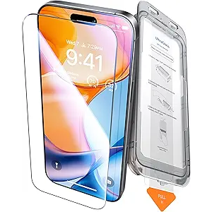 1 Pack Tempered Glass for iPhone 16 Pro