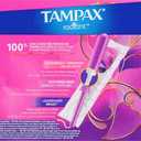3 x Tampax Radiant Tampons Trio Pack Regular/Super/Super Plus Absorbency, Unscented, 28 Count