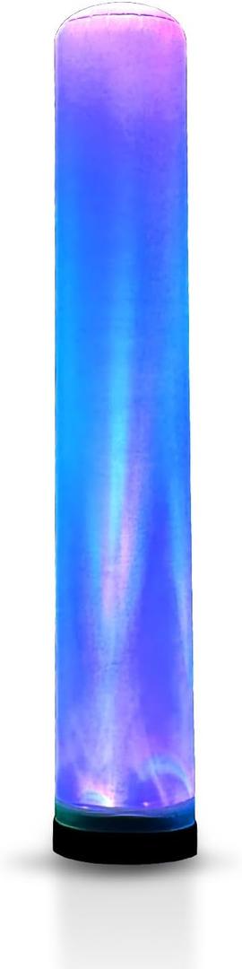 8.8Ft Inflatable Column with Built-in Blower and Color-Changing LED Lights  Replaceable Tube Pillar Decoration for Weddings, Advertising, Parties, Trade Shows, Events, and Outdoor Marketing (1 Piece)