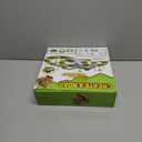 Dinosaur Toys,Create A Dinosaur World Road Race,Flexible Track Playset and 2 pcs Cool Dinosaur car for 3 4 5 6 Year & Up Old boy Girls Best Gift (Green)