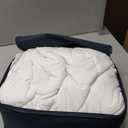 Topcee Weighted Blanket for Adults (20 lbs, 60" x 80") Queen Size Soft Cooling Heavy Blanket Sleeping, Apply to 190-210 lbs Body, Thick Breathable Blanket with Glass Bead, Easy Care (03-white)