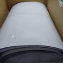 Wokceer Cylinder Pedestal Stands for Party White 3Pcs Large Round Cylinder Tables for Parties Pedestal Display Plinth Pillars for Wedding Birthday Party Art Decor 15.7*35.4"(L)