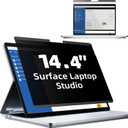 Mamol Magnetic Privacy Screen for 14.4 inch Microsoft Surface Laptop Studio, Removable Anti Spy Glare Blue Light Filter, Surface Laptop Studio 2/1 Privacy Screen Protector 14 in