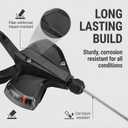 SL-M315-7 Speed Bike Shifter Right Thumb Gear Shifter Bicycle Shift Lever MTB Mountain Bike Shifter Trigger Shifter Commuter Folding Hybrid Bike Gear Shifter with Gear Indicator