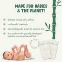 Naty Bamboo Viscose Baby Diapers Silky Soft, Plant Based, Dermatologically Tested for Sensitive Skin & Super Absorbent (Size 3, 50 Count)