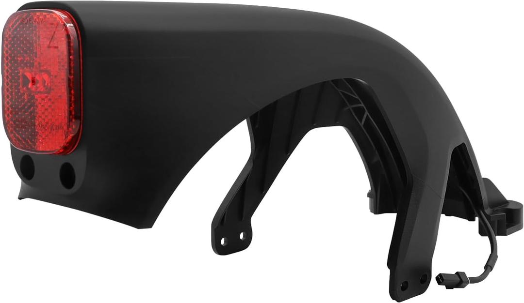 Scooter Rear Fender Assembly with Taillight Integrated Compatible with Ninebot by Segway MAX G3 Kickscooter Support Rear Mudguard Bracket Fender Accessory Original Accessories