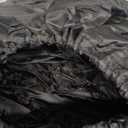 Cab Cover for Jeep Wrangler JK JL 4 Door 2007-2025 & Top Off, Jeep Wrangler Covers 4 Door Waterproof with Driver Door Zipper Windproof Straps All Weather Snow Rain UV Protection