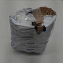 DAJAVE 20 Pack Plastic Oval Basket, 9x6.9x2.36 Inch Woven Bread Baskets Food Serving Baskets, Food Storage & Fruit Basket for Party, Kitchen, Restaurant, Display Decor(Light Brown)