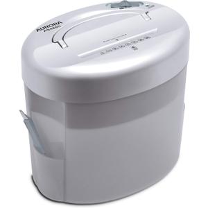 Aurora AS420C Desktop-Style Cross-Cut Paper Shredder, 4-Sheet Crosscut Desktop (9 x 7 x 10 inches)
