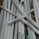 Metal Open Arch Backdrop StandHalf Moon Arch Stand Set of 2,Wedding Archs for Ceremony,Birthday,Wedding,Bridal Baby Shower,Anniversary,Floral Stand (White)