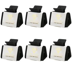 4 Pack Loanzeg 8pcs Bridesmaid Proposal Gifts 4.1 Inch Square Set of 8 Bachelorette Hair Claw Clips ideas Bridal Shower Gift for Wedding Party Favors (6pcs Small Black and White)