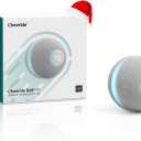 Cheerble Smart Interactive CatToy, Wicked Ball, Automatic Moving Bouncing Rotating Ball, Active Rolling Ball for Medium Large Cats Boredom, Peppy Pet Ball with Lights, Fun Birthday Gift (Grey)