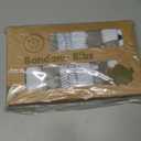 8-Pack Organic Baby Bandana Bibs for Boys, Girls - Super Absorbent Triangle Baby Bibs for Drooling and Teething Infant, 100% Cotton Extra Soft for Newborn, Infant 0-36 Months (Grayscape)