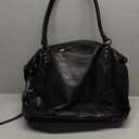 Women's Large Tote Bag City Tote Bag Purse with Zipper Women Vegan Leather Hobo Handbags with Adjustable Strap (Black)