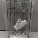 Metal Hat Racks for Wall, Upgraded Non-Slip Design Keeps Each Cap in Place, Baseball Cap Organizer Holds Up to 40 Caps, Wall Mounted Hat Organizer and Storage for Display and Holder, Black