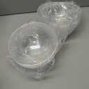 Jenaai 2 Pcs 6.14 Inches/ 156 mm Christmas Clear Fillable Ornaments Ball Large Clear Plastic Acrylic Balls Christmas Ornaments for Crafts DIY Wedding Party Decor