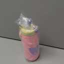 Ello Ellies 12oz Vacuum Insulated Stainless Steel Kids Water Bottle with Straw and Built-in Carrying Handle and Leak-Proof Locking Lid for School Backpack, Lunchbox and Outdoor Sports, Unicorn