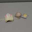 Equsion 3 Pcs Tooth Fairy Gifts for Girls and Boys Tooth Fairy Box Coin Unicorn Bag with Gold Foil Reward Coins Wood Baby Keepsake Box for Lost Teeth Kids Birthday Gift(Pink)