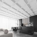 Art3d 24-Pack Drop Relief Ceiling Tiles for Home, Office & Commercial Space, 24 x 24in PVC Waterproof 3D Wall Panels Cover 96 Sq. Ft, White, 24pcs 24x24 In.