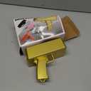 Super Money Guns Paper Playing Spary Gun Make it Rain Toy Gun, Handheld Cash Fake Bill Dispenser Shooter Toy(Metallic Gold)
