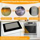 UPGRADED 316452758 Outer Oven Door Glass Compatible With Crosley Frigidaire Range Door Glass Parts 29.3" x 20.2" Stove Outer Glass Door Panel Replacement 4583012 AP6284729 PS12175974 316452719