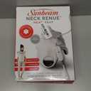 Sunbeam Contoured Heating Pad for Neck & Shoulder Pain Relief with Auto Shut Off Moist Heating Option 22 x 19 Grey