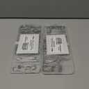 2 x Cotter Pin Assortment Kit,Hincell 302pcs 13 Size Cotter Pins Assortment Kit 304 Stainless Steel R Clips Hardware Pins & Hairpin Cotter Pins Set for Trucks, Engine Repair