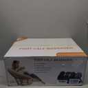 TISSCARE Shiatsu Foot Massager with Heat - Relief for Neuropathy, Plantar Fasciitis & Poor Circulation (Gray)