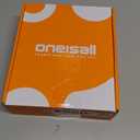 oneisall Dog Clipper Low Noise, Dog Grooming Kit with Rechargeable, Pet Shaver Cordless Electric Quiet Hair Clipper Set for Dogs Cats Pets（Gold）