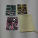 Metal Wire Puzzle Set of 24 with Pouch,Brain Teaser IQ Test Disentanglemen Iron Link Unlock Interlock Game Chinese Ring Magic Trick Toy for Party Favor Kids Adults Challenge